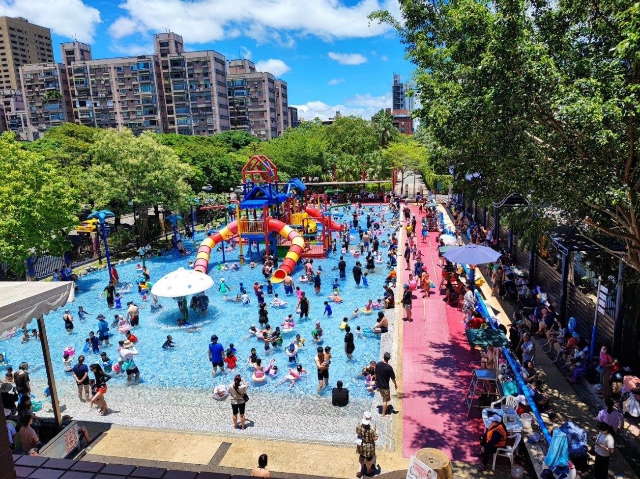 北市自來水園區即起開放戲水區　都會水樂園清涼整個暑假