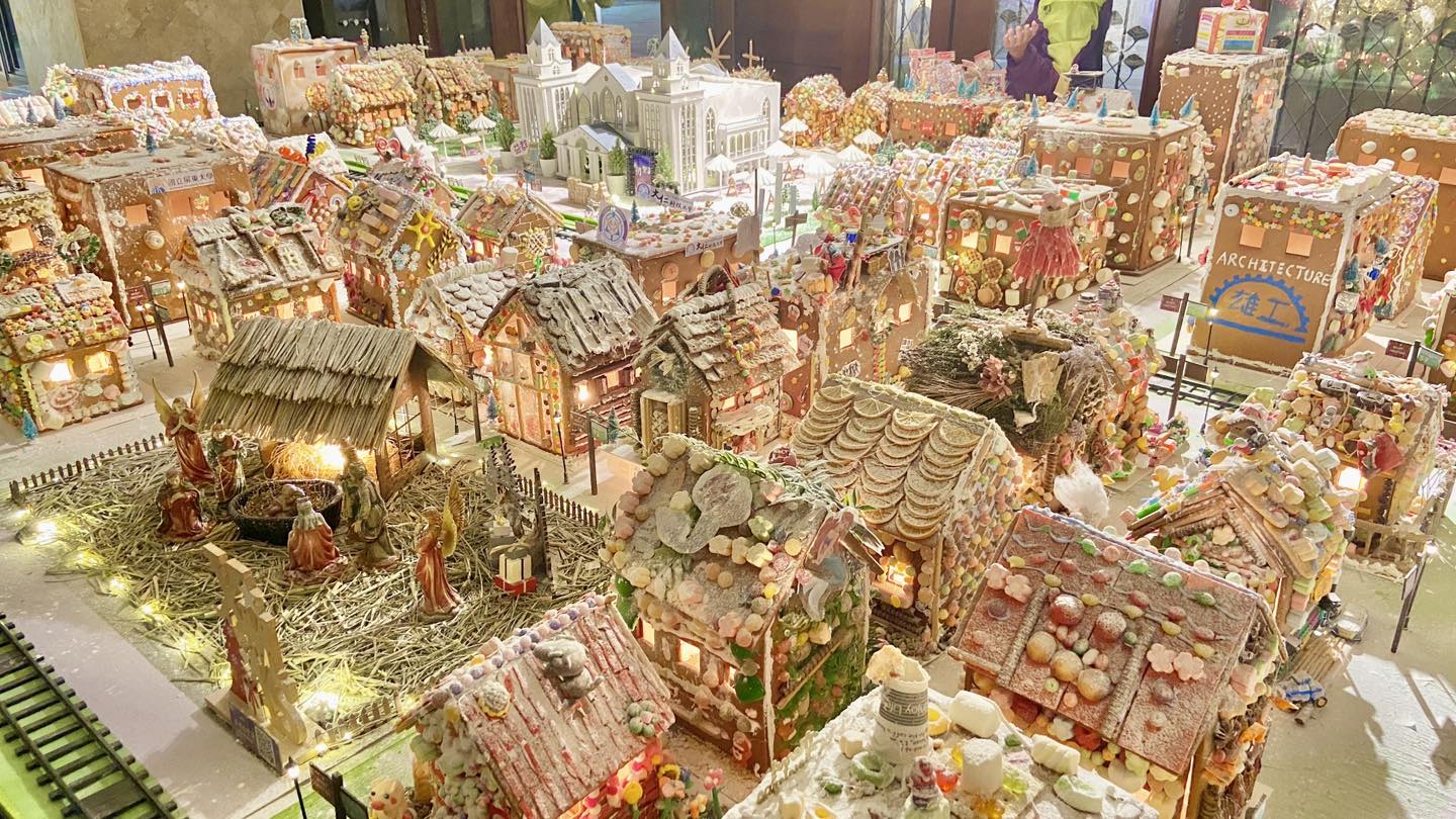 全台最大薑餅城市在屏東！　教會端出70棟薑餅屋、彩燈、市集迎耶誕