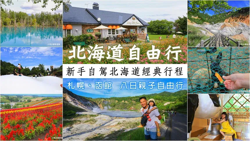 超強北海道旅行攻略｜行程安排、冬天、夏天路線推薦、雪地自駕、穿搭、交通、一日遊，北海道看這篇就夠了！