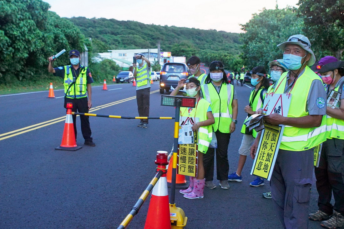 墾丁護蟹活動起跑！　台26線香蕉灣－砂島段8、9月「月圓前後」實施交管
